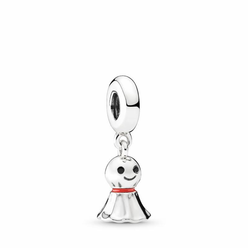 Pandora Asian Sunny Doll Dangle Charm - Sterling Silver/Enamel/Black - Canada | FH3867RG